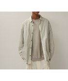【エイトン/ATON】のHAND DYED NYLON シャツジャケット - UNISEX GRAY|ID: prp329100004654654 ipo3291000000033656608