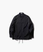 【エイトン/ATON】のHAND DYED NYLON シャツジャケット - UNISEX BLACK|ID: prp329100004654654 ipo3291000000033656609