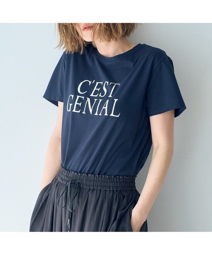 【イェッカ ヴェッカ/YECCA VECCA】のロゴTee インテリア・キッズ・メンズ・レディースファッション・服の通販 founy(ファニー) https://founy.com/ ファッション Fashion レディースファッション Fashion for Women トップス・カットソー Cut & Sew Tops シャツ・ブラウス・オフィスカジュアル Elegant Blouses & Button-Ups ロングTシャツ・Tシャツ Longline T-Shirts & Tees カットソー・ベーシックTシャツ Cut-and-Sewn Tops / Stretch Tees & Basics おすすめ Recommended / Our Picks カットソー Cut and Sewn Top コンパクト Compact, Small Size シルケット Silket, Silky Cotton ジャケット Jacket, Outerwear スラックス Slacks, Dress Pants デニム Denim, Jeans Material フロント Front, Front Design プリント Print, Printed Pattern ポケット Pocket, Pocket Detail エレガント 上品 Elegant 夏 Summer 春 Spring S/S・春夏 SS, Spring/Summer, Warm Season |ID: prp329100004654657 ipo3291000000033658921