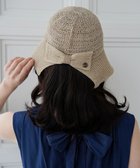 【ティアクラッセ/Tiaclasse】のリボンニットバケットハット ベージュ|ID: prp329100004654682 ipo3291000000034249767