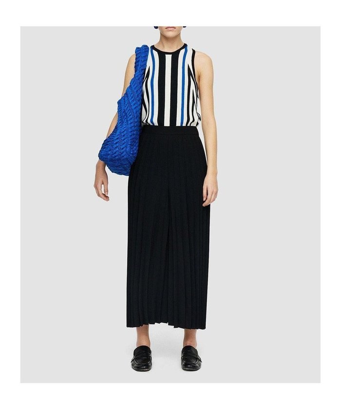 【ジョゼフ/JOSEPH】のエアリープリッセ クロップドトラウザーズ インテリア・キッズ・メンズ・レディースファッション・服の通販 founy(ファニー) https://founy.com/ ファッション Fashion レディースファッション Fashion for Women パンツ Pants & Trousers クロップド Cropped, Short Length プリーツ Pleats, Pleated ヴィンテージ Vintage Style A/W・秋冬 Autumn/Winter |ID: prp329100004654705 ipo3291000000033659499