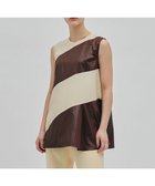 【ベイジ,/BEIGE,】の【洗える】TOURRAQUE / Aラインブラウス Cream×Bordeaux|ID: prp329100004654711 ipo3291000000033659571