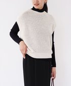 【トック/TOQUE】の〈大草直子さんアドバイザー〉ベビーアルパカ×シルクハニカムニットフレンチトップス オフ|ID: prp329100004654729 ipo3291000000033659737