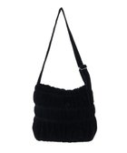 【グリーンパークス/Green Parks】のandmikka シャーリングベロアトートバッグ Black|ID: prp329100004654730 ipo3291000000033659740