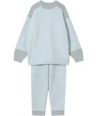 【ウンナナクール/une nana cool】のカラーブロッキング プルオーバー&ロングパンツセット SX|ID: prp329100004654741 ipo3291000000033659788