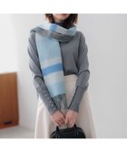 【組曲/KUMIKYOKU】のウールリバーシブルストール ブルー系|ID: prp329100004654754 ipo3291000000033659896