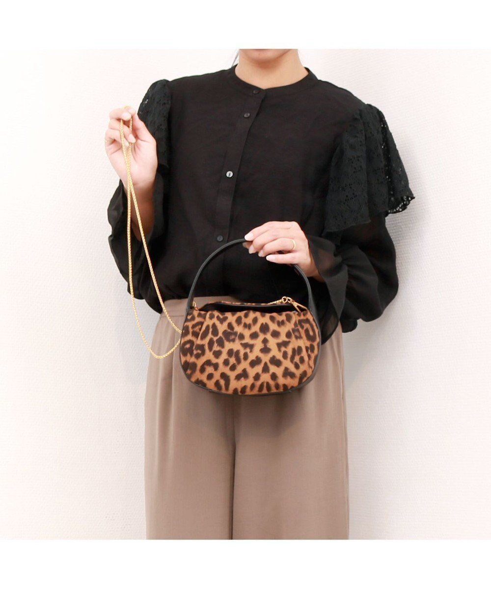 【アンビリオン/UNBILLION】のカシュカシュ cachecache / ラウンド型チェーンミニショルダーバッグ インテリア・キッズ・メンズ・レディースファッション・服の通販 founy(ファニー) 　ファッション　Fashion　レディースファッション　Fashion for Women　バッグ　Bags　カラフル　Colorful Design　ギャザー　Gathered, Ruffled　ショルダー　Shoulder, Shoulder Strap　スマホ　Smartphone, Mobile Device　財布　Wallet, Purse　チェーン　Chain, Chain Strap　トレンド　Trend, Trending Now　ハンド　Hand, Handmade　フォーマル　Formal, Dressy　ポケット　Pocket, Pocket Detail　マグネット　Magnet, Magnetic Closure　ミックス　Mix, Mixed Style　モチーフ　Motif, Design Theme　ラウンド　Round, Round Neck　再入荷　Restock / Back in Stock　おすすめ　Recommended / Our Picks　レオ|ID: prp329100004654759 ipo3291000000033659926