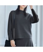 【自由区/JIYU-KU】の【セットアップ対応・洗える】ウールミラノボトルネック ニット 人気、トレンドファッション・服の通販 founy(ファニー) ファッション Fashion レディースファッション Fashion for Women トップス・カットソー Cut & Sew Tops ニット Knit Tops & Sweaters セットアップ Matching Sets レディーストップス・ブラウス Tops & Blouses / Assorted Women's Tops おすすめ Recommended / Our Picks アクリル Acrylic Material コンパクト Compact, Small Size スリット Slit, Slit Detail セットアップ Set-Up, Coordinated Outfit セーター Sweater, Knitwear ボトム Bottoms, Lower Wear ボトルネック Bottle Neck, Mock Neck ミラノリブ Milano Rib, Milano Stitch エレガント 上品 Elegant 洗える Machine Washable A/W・秋冬 Autumn/Winter thumbnail チャコール×ネイビー|ID: prp329100004654787 ipo3291000000033660145