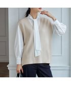 【自由区/JIYU-KU】の【セットアップ対応・洗える】ウールミラノニット ベスト ベージュ|ID: prp329100004654788 ipo3291000000033660150
