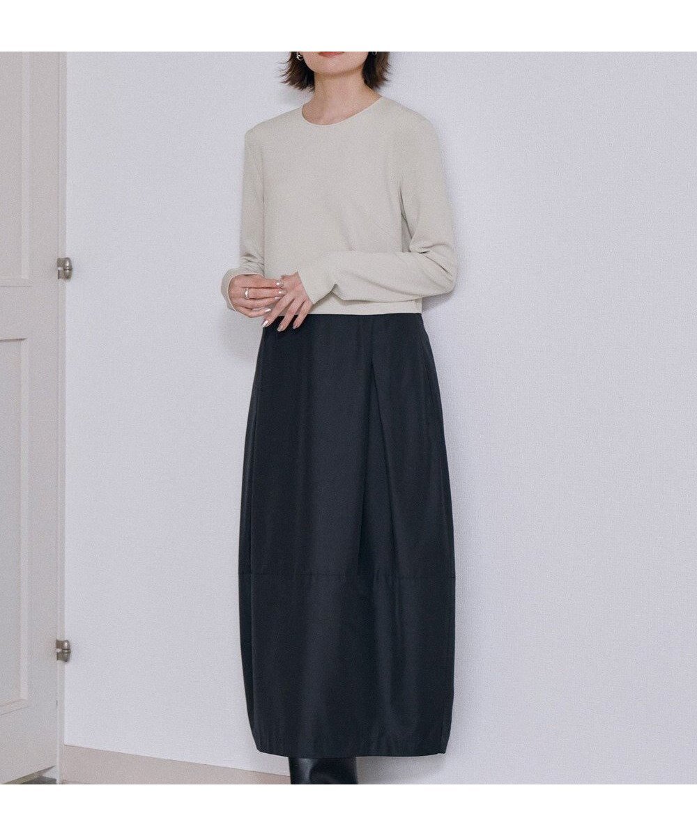 【アイシービー/iCB】の【洗える】 メモリーコンビドレス 人気、トレンドファッション・服の通販 founy(ファニー) 　ファッション　Fashion　レディースファッション　Fashion for Women　ワンピース　Dresses　フォーマル・パーティードレス・結婚式用ドレス　Elegant & Casual Dresses　洗える　Machine Washable　コンビ　Combo, Combination Style　タフタ　Taffeta, Structured Fabric　フォルム　Silhouette, Form　A/W・秋冬　Autumn/Winter　おすすめ　Recommended / Our Picks　2024年　2024　2024-2025秋冬・A/W　Autumn/Winter 2024–25 AW24–25　 other-1|ID: prp329100004654789 ipo3291000000033660153