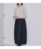【アイシービー/iCB】の【洗える】 メモリーコンビドレス トープ×ブラック系|ID: prp329100004654789 ipo3291000000033660154