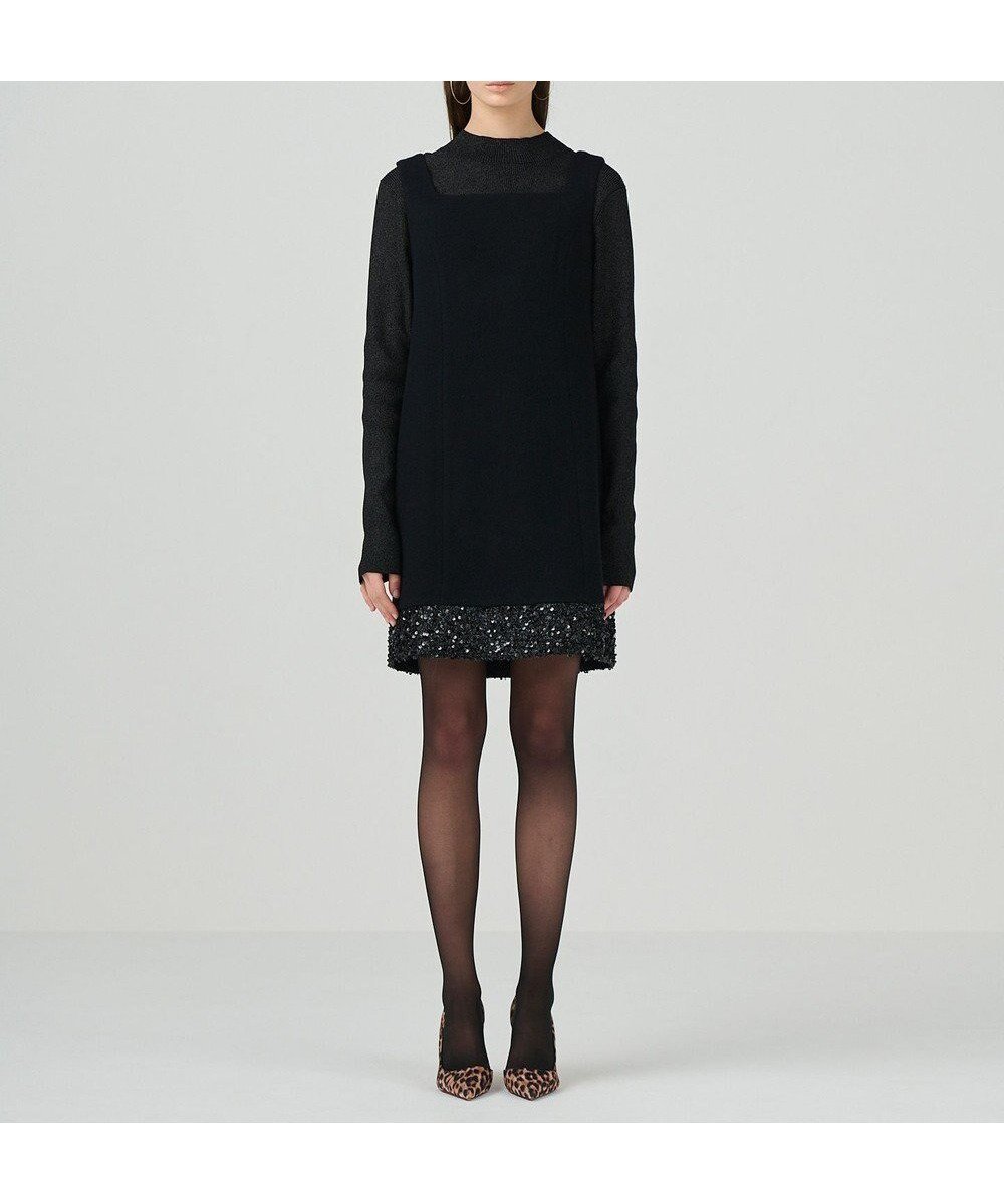 【グレース コンチネンタル/GRACE CONTINENTAL】のスパンコールヘムミニワンピース 人気、トレンドファッション・服の通販 founy(ファニー) ファッション Fashion レディースファッション Fashion for Women ワンピース Dresses コンパクト Compact, Small Size スクエア Square, Square Shape スパンコール Sequins, Sequin Embellishment トレンド Trend, Trending Now ラグジュアリー Luxury, Elegant エレガント 上品 Elegant 夏 Summer S/S・春夏 SS, Spring/Summer, Warm Season A/W・秋冬 Autumn/Winter other-1|ID: prp329100004654792 ipo3291000000033660162