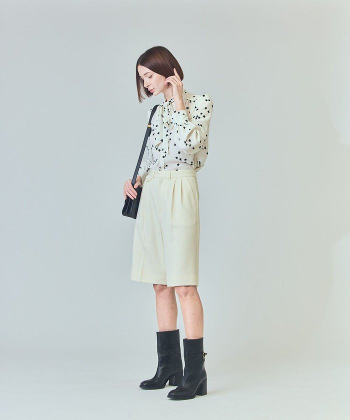 【グレース コンチネンタル/GRACE CONTINENTAL】のウールツイルハーフパンツ インテリア・キッズ・メンズ・レディースファッション・服の通販 founy(ファニー) https://founy.com/ ファッション Fashion レディースファッション Fashion for Women パンツ Pants & Trousers ショートパンツ・ハーフパンツ High-Waisted & Relaxed Shorts センター Center, Center Line ツイル Twist, Twisted Detail ハーフ Half, Half-Length 夏 Summer S/S・春夏 SS, Spring/Summer, Warm Season A/W・秋冬 Autumn/Winter |ID: prp329100004654797 ipo3291000000033660183