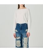 【グレース コンチネンタル/GRACE CONTINENTAL】のシアードルマントップ 人気、トレンドファッション・服の通販 founy(ファニー) ファッション Fashion レディースファッション Fashion for Women トップス・カットソー Cut & Sew Tops ニット Knit Tops & Sweaters シンプル Simple, Minimal セーター Sweater, Knitwear ベーシック Basic, Essential 夏 Summer S/S・春夏 SS, Spring/Summer, Warm Season A/W・秋冬 Autumn/Winter thumbnail ホワイト|ID: prp329100004654798 ipo3291000000033660187