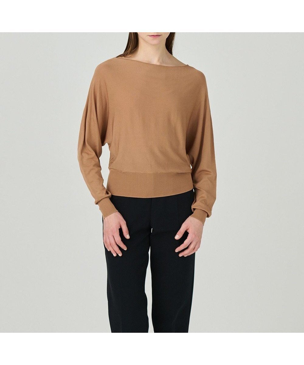 【グレース コンチネンタル/GRACE CONTINENTAL】のシアードルマントップ インテリア・キッズ・メンズ・レディースファッション・服の通販 founy(ファニー) ファッション Fashion レディースファッション Fashion for Women トップス・カットソー Cut & Sew Tops ニット Knit Tops & Sweaters シンプル Simple, Minimal セーター Sweater, Knitwear ベーシック Basic, Essential 夏 Summer S/S・春夏 SS, Spring/Summer, Warm Season A/W・秋冬 Autumn/Winter キャメル|ID: prp329100004654798 ipo3291000000033660188