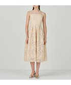 【グレース コンチネンタル/GRACE CONTINENTAL】のスパンコールエンブロイダリードレス ベージュ|ID: prp329100004654799 ipo3291000000033660191