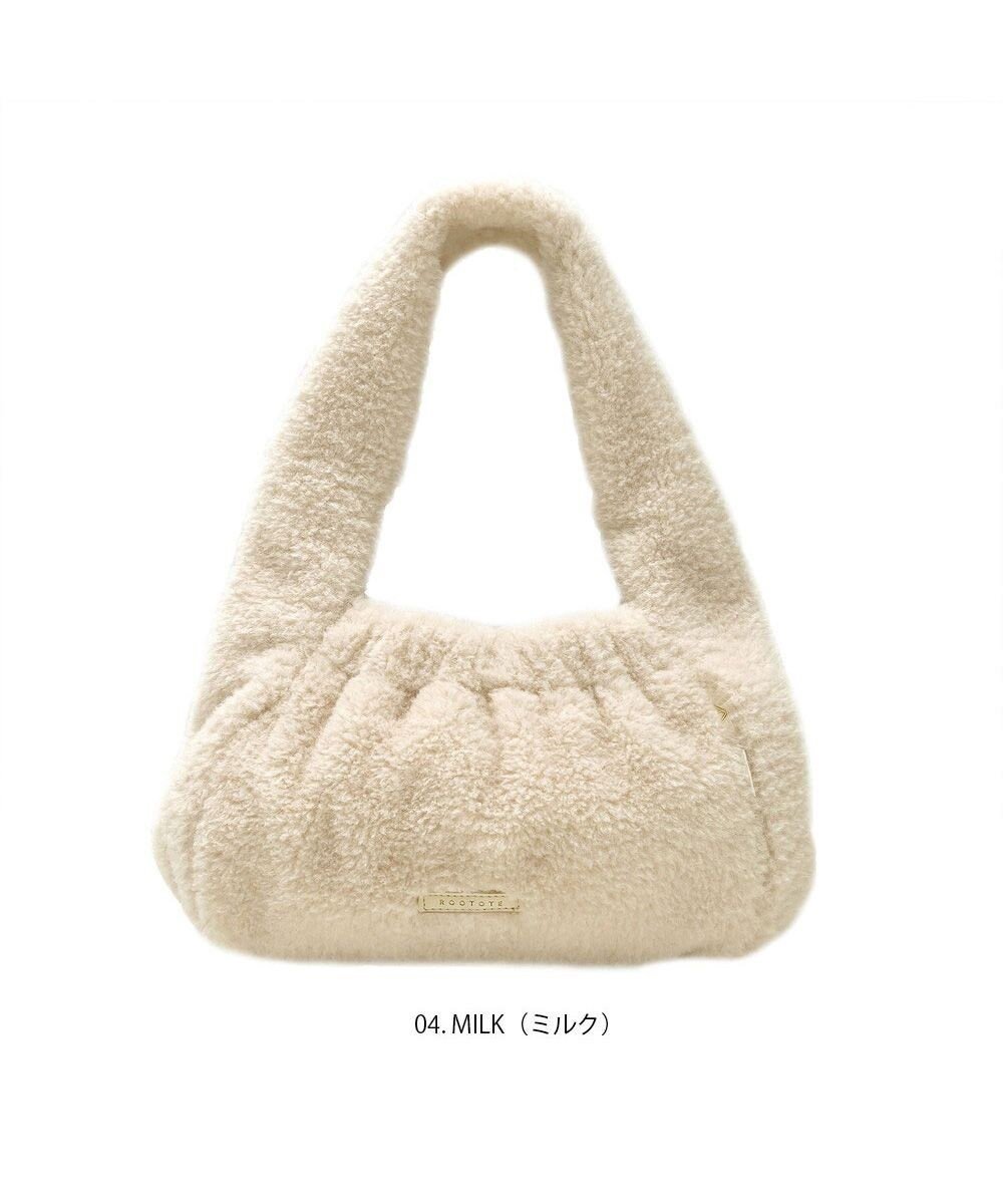 【ルートート/ROOTOTE】の1342【ふわふわボア】SC.ベビールー.ダンプリング-A インテリア・キッズ・メンズ・レディースファッション・服の通販 founy(ファニー) 　ファッション　Fashion　レディースファッション　Fashion for Women　バッグ　Bags　カメラ　Camera Accessories　ギャザー　Gathered, Ruffled　ショルダー　Shoulder, Shoulder Strap　財布　Wallet, Purse　フォルム　Silhouette, Form　ベビー　Baby, Babywear　ポケット　Pocket, Pocket Detail　リラックス　Relax, Relaxed Fit　冬　Winter / This Winter　04:ミルク|ID: prp329100004654803 ipo3291000000033660212