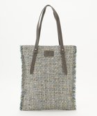 【自由区/JIYU-KU】のラメノットファンシーツイードトート バッグ 人気、トレンドファッション・服の通販 founy(ファニー) ファッション Fashion レディースファッション Fashion for Women バッグ Bags オレンジ Orange ツイード Twill, Twill Weave バランス Balance, Style Balance フラワー Flower, Floral プレーン Plain, Simple ポケット Pocket, Pocket Detail ミックス Mix, Mixed Style thumbnail ブルーグレー系|ID: prp329100004654804 ipo3291000000033660217