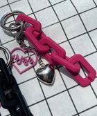 【ウィゴー/WEGO】のハートチェーンキーホルダー 人気、トレンドファッション・服の通販 founy(ファニー) ファッション Fashion レディースファッション Fashion for Women ミニ財布・二つ折り財布 Wallets & Card Cases おすすめ Recommended / Our Picks キーホルダー Keychain, Key Holder スマホ Smartphone, Mobile Device チェーン Chain, Chain Strap 財布 Wallet, Purse thumbnail ピンク|ID: prp329100004654807 ipo3291000000033843325
