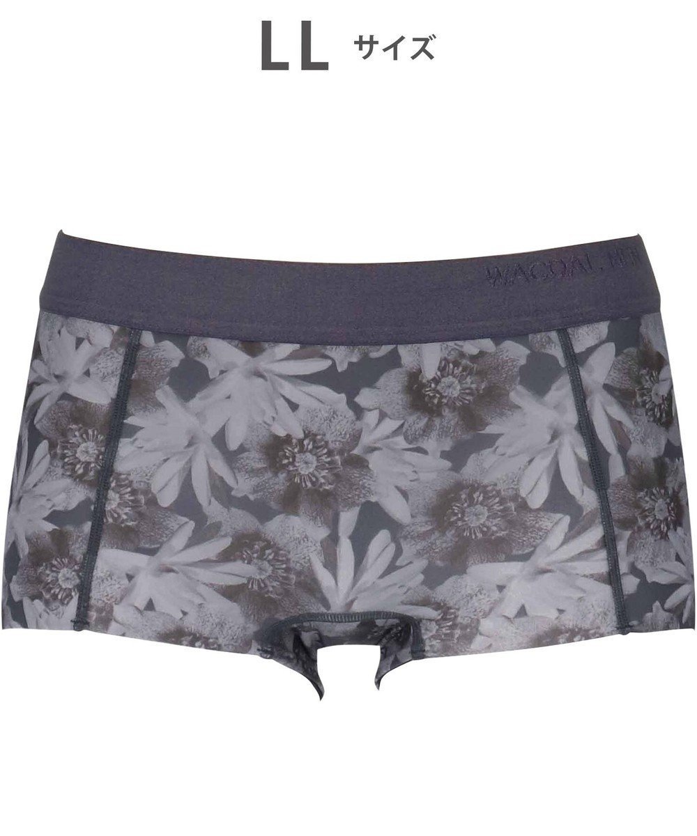【ワコール/Wacoal / MEN】の【レディース用】 ボーイレングスショーツ 【DREAMS COME TRUE 35th Anniversaryコラボ】 【気持ちいいパンツ】 WT8422 /ワコールメン インテリア・キッズ・メンズ・レディースファッション・服の通販 founy(ファニー) 　ファッション　Fashion　レディースファッション　Fashion for Women　パンツ　Pants & Trousers　アンダー　Underwear Essentials　カッティング　Cutting Detail　コラボ　Collaboration, Collab　ショーツ　Shorts, Short Pants　ストレッチ　Stretch, Stretchy Fabric　フィット　Fit, Slim Fit　フラワー　Flower, Floral　リアル　Real, Realistic　ブラック|ID: prp329100004654815 ipo3291000000033660338