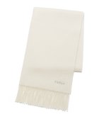 【ムーンバット/MOONBAT】の【WEB限定】FURLA ウール100% 大判プレーンストールマフラー/幅60cm オフホワイト|ID: prp329100004654818 ipo3291000000033660361