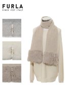 【ムーンバット/MOONBAT】の【WEB限定】FURLA ウール100%×ベルト付きファーマフラー ベージュ|ID: prp329100004654821 ipo3291000000035406326