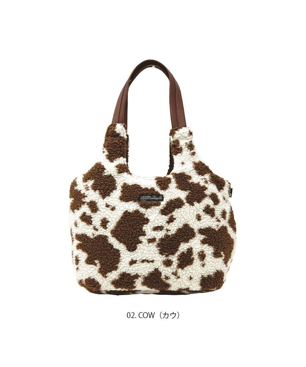 【ルートート/ROOTOTE】の1335【肩掛け・A4サイズ収納】LT.デリ.ラウンド.ボア-A インテリア・キッズ・メンズ・レディースファッション・服の通販 founy(ファニー) 　ファッション　Fashion　レディースファッション　Fashion for Women　バッグ　Bags　インナー　Innerwear　カメラ　Camera Accessories　スマホ　Smartphone, Mobile Device　フィット　Fit, Slim Fit　フォルム　Silhouette, Form　ボックス　Boxy, Box Shape　ポケット　Pocket, Pocket Detail　ポーチ　Pouch, Small Case　ラウンド　Round, Round Neck　ワンポイント　One Point, Statement Accent　冬　Winter / This Winter　02:カウ|ID: prp329100004654823 ipo3291000000033660385