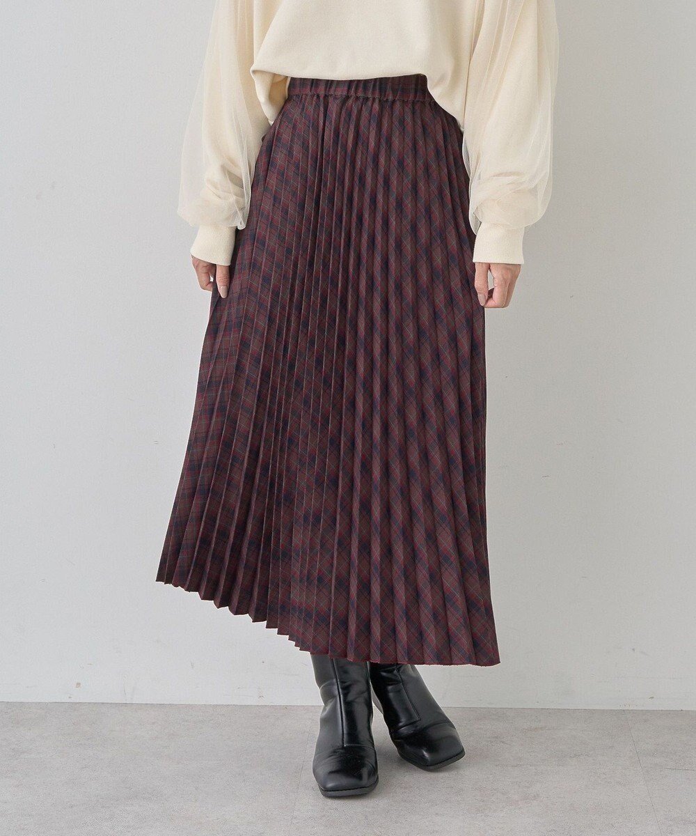 【アースミュージックアンドエコロジー/earth music&ecology】のすきな丈T/Rプリーツスカート 人気、トレンドファッション・服の通販 founy(ファニー) 　ファッション　Fashion　レディースファッション　Fashion for Women　スカート　Skirts　プリーツスカート / 上品フェミニンスタイル　Pleated Skirts　フェミニン　Feminine, Girly　プリーツ　Pleats, Pleated　ポケット　Pocket, Pocket Detail　リラックス　Relax, Relaxed Fit　A/W・秋冬　Autumn/Winter　ビジネス 仕事 通勤　Business / Work / Commuting　 other-1|ID: prp329100004654840 ipo3291000000033660505