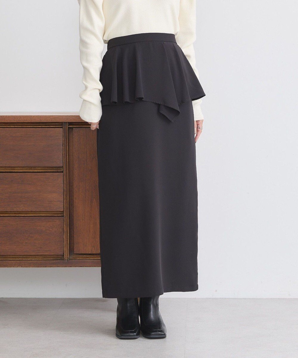 【アースミュージックアンドエコロジー/earth music&ecology】のペプラムスカート 人気、トレンドファッション・服の通販 founy(ファニー) 　ファッション　Fashion　レディースファッション　Fashion for Women　スカート　Skirts　おすすめ　Recommended / Our Picks　シンプル　Simple, Minimal　フレア　Flare, Flared　ペプラム　Peplum, Flared Hem　ポケット　Pocket, Pocket Detail　A/W・秋冬　Autumn/Winter　 other-1|ID: prp329100004654841 ipo3291000000033660511