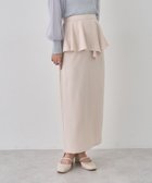 【アースミュージックアンドエコロジー/earth music&ecology】のペプラムスカート Light Beige|ID: prp329100004654841 ipo3291000000033660513