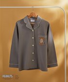 【ウンナナクール/une nana cool】のMADE WITH PEANUTS 【綿100%】天竺パジャマ 人気、トレンドファッション・服の通販 founy(ファニー) ファッション Fashion レディースファッション Fashion for Women パイピング Piping, Trim Design パジャマ Pajamas, Sleepwear リラックス Relax, Relaxed Fit おすすめ Recommended / Our Picks ギフト プレゼント Gift / Present thumbnail GY|ID: prp329100004654851 ipo3291000000033660566