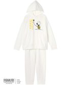 【ウンナナクール/une nana cool】のMADE WITH PEANUTS 【綿100%】裏毛フーディーパジャマ BE|ID: prp329100004654854 ipo3291000000033660572