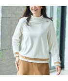【23区 ゴルフ/NIJYUSANKU GOLF】の【WOMEN】ベロア モックネック ホワイト系|ID: prp329100004654860 ipo3291000000035712253