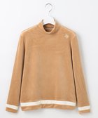 【23区 ゴルフ/NIJYUSANKU GOLF】の【WOMEN】ベロア モックネック ベージュ系|ID: prp329100004654860 ipo3291000000035712254