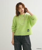 【グリーンパークス/Green Parks】のナイトメア/ラメメッシュニットプルオーバー 人気、トレンドファッション・服の通販 founy(ファニー) ファッション Fashion レディースファッション Fashion for Women トップス・カットソー Cut & Sew Tops ニット Knit Tops & Sweaters カジュアルプルオーバー・ニットトップス Pullovers & Knit Tops / Casual Pullovers おすすめ Recommended / Our Picks セーター Sweater, Knitwear ダメージ Distressed, Destroyed トレンド Trend, Trending Now ヘムライン Hemline, Bottom Cut ポケット Pocket, Pocket Detail A/W・秋冬 Autumn/Winter thumbnail Green|ID: prp329100004654877 ipo3291000000033660700
