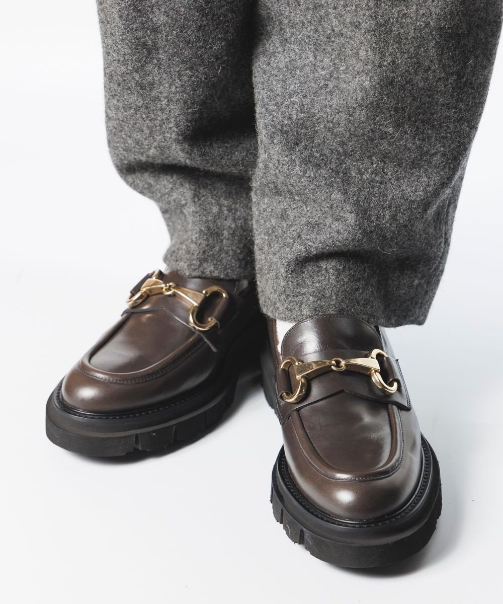 【ボントレ/BONTRE】の【LucaGrossi/ルカグロッシ】厚底ビットローファー/G873M-UA インテリア・キッズ・メンズ・レディースファッション・服の通販 founy(ファニー)  ファッション Fashion レディースファッション Fashion for Women イタリア Italy 厚底 Platform Shoes シューズ Shoes, Footwear フィット Fit, Slim Fit マニッシュ Mannish, Boyish A/W・秋冬 Autumn/Winter S/S・春夏 SS, Spring/Summer, Warm Season おすすめ Recommended / Our Picks 夏 Summer エレガント 上品 Elegant グレー|ID: prp329100004654885 ipo3291000000033660832