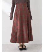 【アースミュージックアンドエコロジー/earth music&ecology】のバックレースアップチェックスカート Bordeaux|ID: prp329100004654890 ipo3291000000033660866