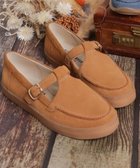 【リーガル フットコミュニティ/REGAL FOOT COMMUNITY】の【レッドウッドリバーミネトンカ】M06C Tストラップシューズ カジュアルシューズ キャメルスエード|ID: prp329100004654900 ipo3291000000033660952