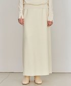 【ベイジ,/BEIGE,】のMONTAIGNE / ウールロングスカート Ecru|ID: prp329100004654908 ipo3291000000033661058