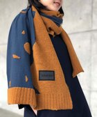 【ニトリト/nitorito】の【定番人気/秋冬向け/軽い/UNISEX】mountain moon 山と月モチーフ柄 ストール camel|ID: prp329100004654909 ipo3291000000033661073
