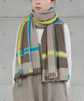 【ニトリト/nitorito】の【UNISEX】tanbo チェック柄 ストール 人気、トレンドファッション・服の通販 founy(ファニー) ファッション Fashion レディースファッション Fashion for Women イエロー Yellow カーディガン Cardigan, Knitwear ショール Shawl, Wrap シンプル Simple, Minimal ストール Stole, Wrap ターコイズ Turquoise, Blue-Green チェック Check, Plaid, Tartan 定番 Standard, Basic Item なめらか Smooth, Silky Texture バランス Balance, Style Balance ブランケット Blanket, Throw Blanket ブロック Block, Solid Block Pattern モチーフ Motif, Design Theme ユニセックス Unisex, Genderless リラックス Relax, Relaxed Fit 冬 Winter / This Winter A/W・秋冬 Autumn/Winter S/S・春夏 SS, Spring/Summer, Warm Season 夏 Summer クリスマス X'mas Christmas / X'mas |ID:prp329100004654910