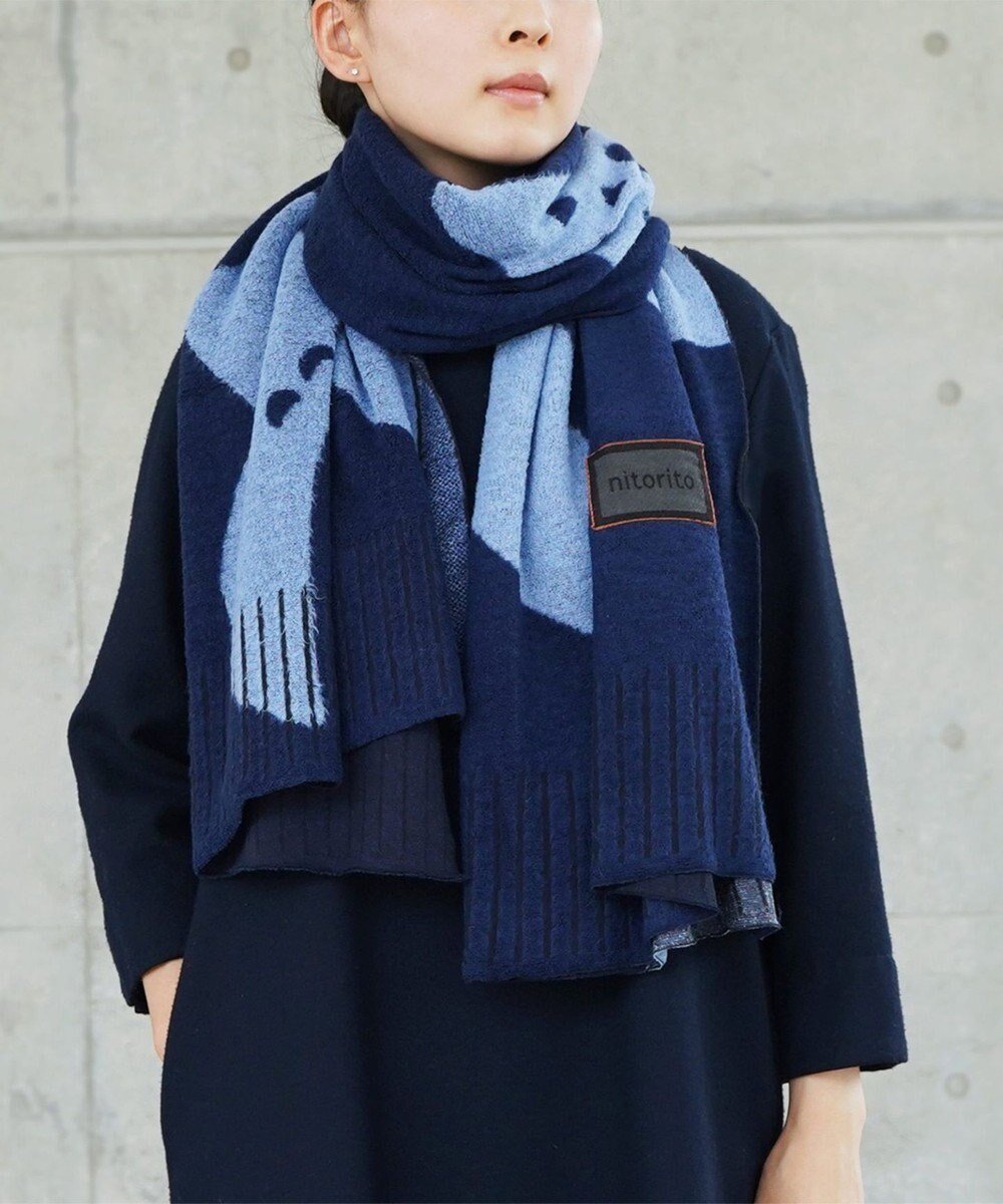 【ニトリト/nitorito】の24AW新色追加!【秋冬向け/しっとりやわらか/程よい厚み/UNISEX】tori ストール インテリア・キッズ・メンズ・レディースファッション・服の通販 founy(ファニー) 　ファッション　Fashion　レディースファッション　Fashion for Women　秋　Autumn　ショール　Shawl, Wrap　ストール　Stole, Wrap　羽織　Haori, Light Jacket　モチーフ　Motif, Design Theme　ユニセックス　Unisex, Genderless　冬　Winter / This Winter　A/W・秋冬　Autumn/Winter　S/S・春夏　SS, Spring/Summer, Warm Season　夏　Summer　2024年　2024　2024-2025秋冬・A/W　Autumn/Winter 2024–25 AW24–25　blue|ID: prp329100004654912 ipo3291000000033661082