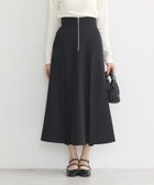 【アースミュージックアンドエコロジー/earth music&ecology】のマチプリーツスカート Black|ID: prp329100004654918 ipo3291000000033661144