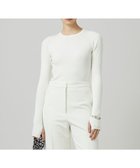 【アイシービー/iCB】の【CLASSY.1月号掲載・洗える】ハイゲージリブベーシック プルオーバーニット オフホワイト系|ID: prp329100004654921 ipo3291000000033661168