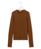 【アイシービー/iCB】の【CLASSY.1月号掲載・洗える】ハイゲージリブベーシック プルオーバーニット コーヒー系|ID: prp329100004654921 ipo3291000000033661170