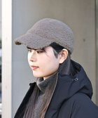 【アトレナ/ATRENA】のもこもこキャップ グレージュ|ID: prp329100004654975 ipo3291000000033661568