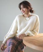 【エニィ スィス/any SiS】の【洗える】シャギー ニット アイボリー|ID: prp329100004654977 ipo3291000000033661576