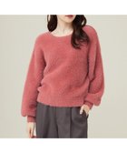 【エニィ スィス/any SiS】の【洗える】シャギー ニット 人気、トレンドファッション・服の通販 founy(ファニー) ファッション Fashion レディースファッション Fashion for Women トップス・カットソー Cut & Sew Tops ニット Knit Tops & Sweaters アクリル Acrylic Material コンパクト Compact, Small Size セーター Sweater, Knitwear トレンド Trend, Trending Now フェザー Feather, Feather Detail フェミニン Feminine, Girly ベーシック Basic, Essential 洗える Machine Washable A/W・秋冬 Autumn/Winter thumbnail ピンク|ID: prp329100004654977 ipo3291000000036152935