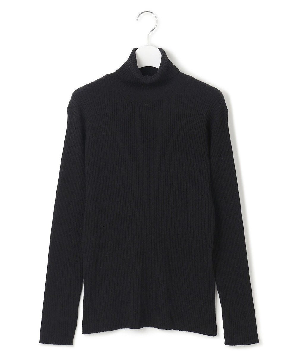 【ジェイプレスヨークストリート/J.PRESS YORK STREET】の【WOMEN】ANTI PILLING WOOL リブタートルニット インテリア・キッズ・メンズ・レディースファッション・服の通販 founy(ファニー) ファッション Fashion レディースファッション Fashion for Women トップス・カットソー Cut & Sew Tops ニット Knit Tops & Sweaters インナー Innerwear ジャケット Jacket, Outerwear スウェット / スエット Sweatshirt, Sweatwear ストレッチ Stretch, Stretchy Fabric スリット Slit, Slit Detail セーター Sweater, Knitwear フィット Fit, Slim Fit A/W・秋冬 Autumn/Winter ブラック系|ID: prp329100004654982 ipo3291000000033661597