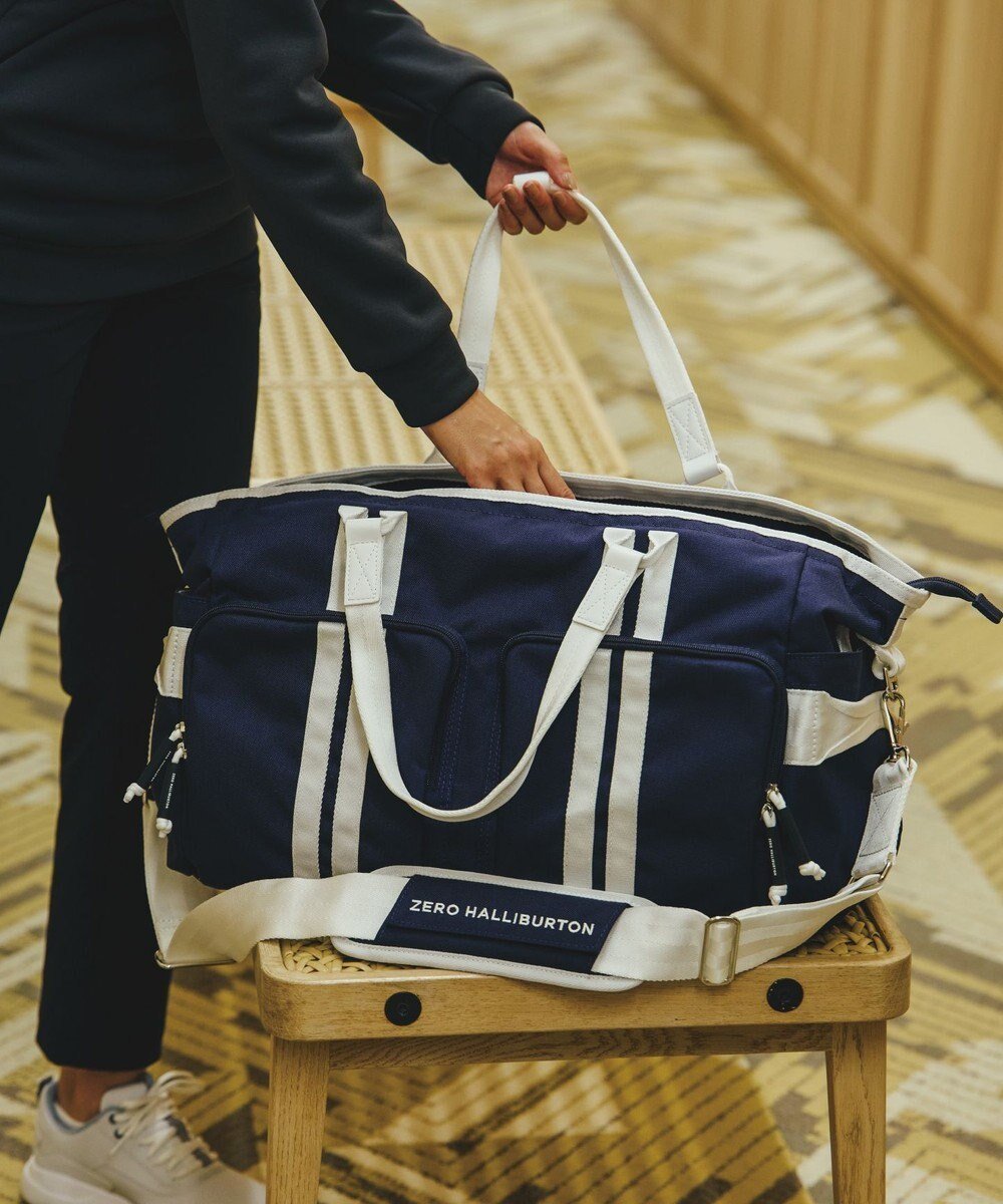 【ゼロハリバートン/ZERO HALLIBURTON】のトートバッグ ZHG-B1 SOLID LIMITED ロッカートート 82783 インテリア・キッズ・メンズ・レディースファッション・服の通販 founy(ファニー) 　ファッション　Fashion　レディースファッション　Fashion for Women　バッグ　Bags　キーホルダー　Keychain, Key Holder　シューズ　Shoes, Footwear　ショルダー　Shoulder, Shoulder Strap　スポーツ　Sports, Activewear　スポーティ　Sporty, Casual Athletic　スマート　Smart, Elegant　セットアップ　Set-Up, Coordinated Outfit　ポケット　Pocket, Pocket Detail　旅行　Travel　スーツケース キャリーケース　Suitcase / Carry Case　ゴルフ　Golf　ネイビー|ID: prp329100004654993 ipo3291000000033661712